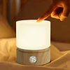Multifunctional Bedside Lamp Cylindrical Table Lamp Study Bedroom LED Reading Lamp