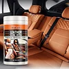 40Pcs Car Interior Cleaner Wipes Disposable Car Leather Wipes Conditioning Wipes