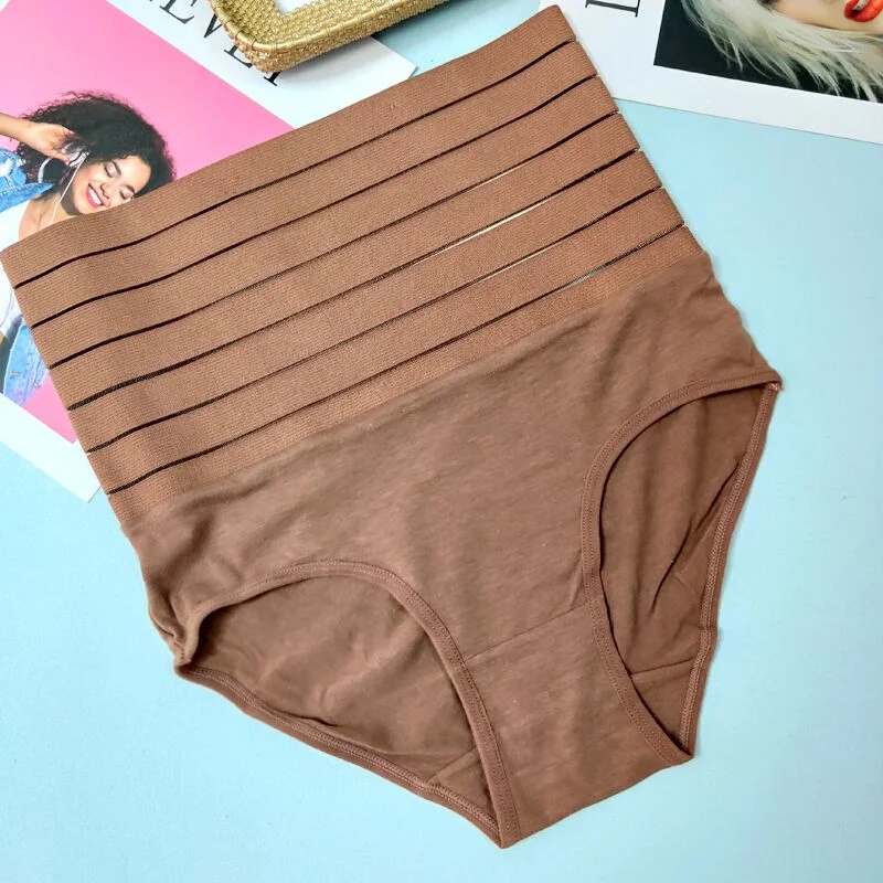 luckymily Sexy Women Thong Shaper High Waist Tummy Control Panties Slimming Underwear Waist Trainer Shaping Briefs Butt Lifter