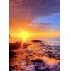 Sunrise By The Sea  | Full Round Diamond Painting Kits