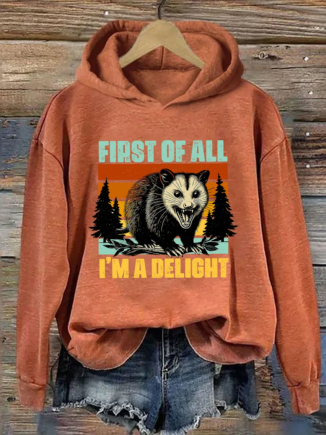 First Of All I'm A Delight Hoodie