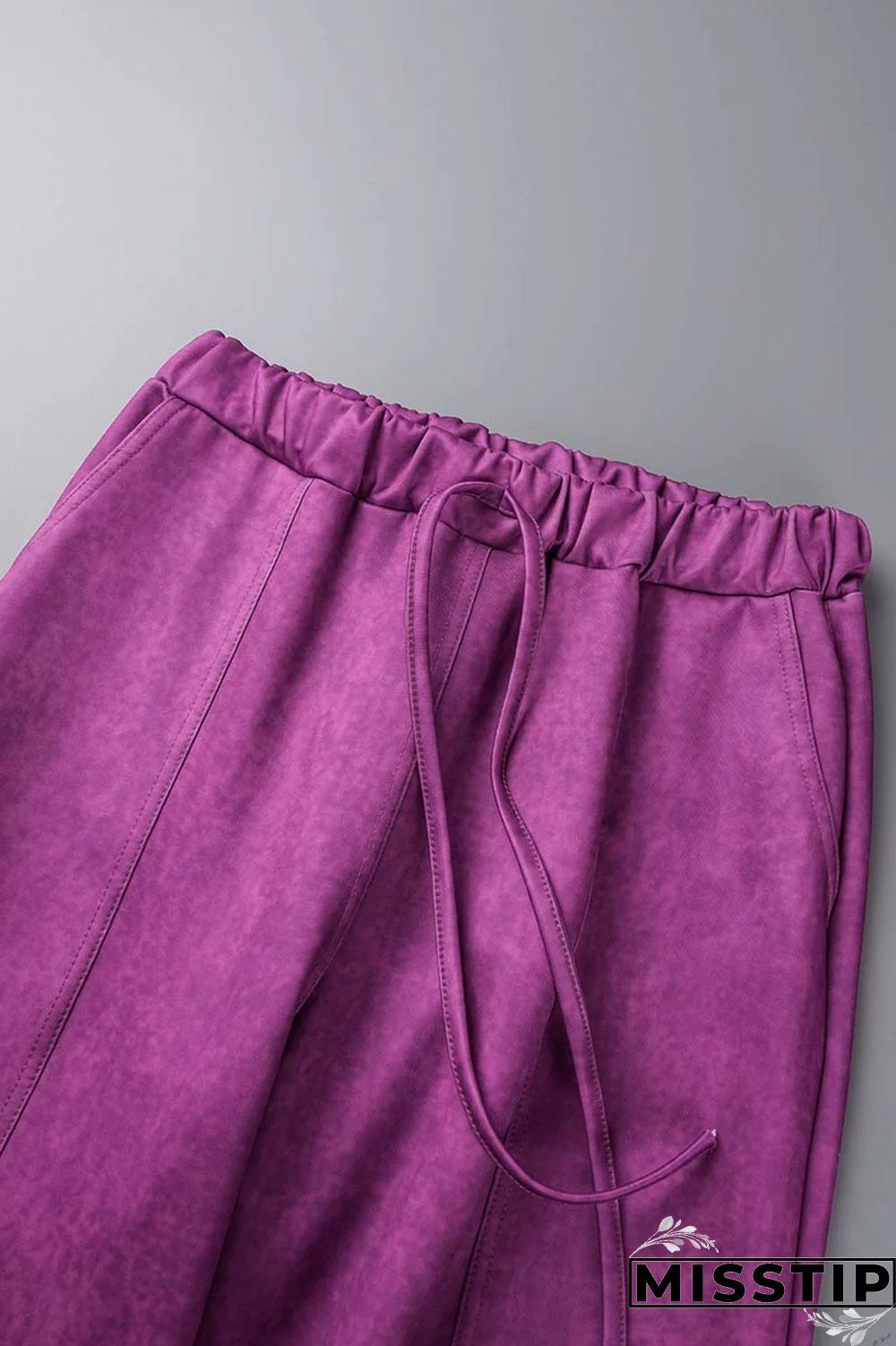 Blue Casual Solid Patchwork O Neck Sleeveless Two Pieces