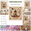 Ghost Streetlight 18CT 2 Strands DIY Stamped Cross Stitch Kit 30x30cm tapestrymarket