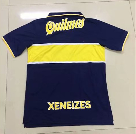 Retro Boca Juniors 1997 home Football Jersey 1:1 Thai Quality