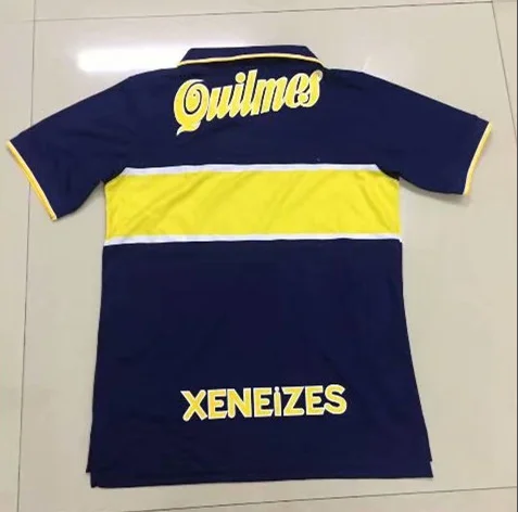 Retro Boca Juniors 1997 home Football Jersey 1:1 Thai Quality