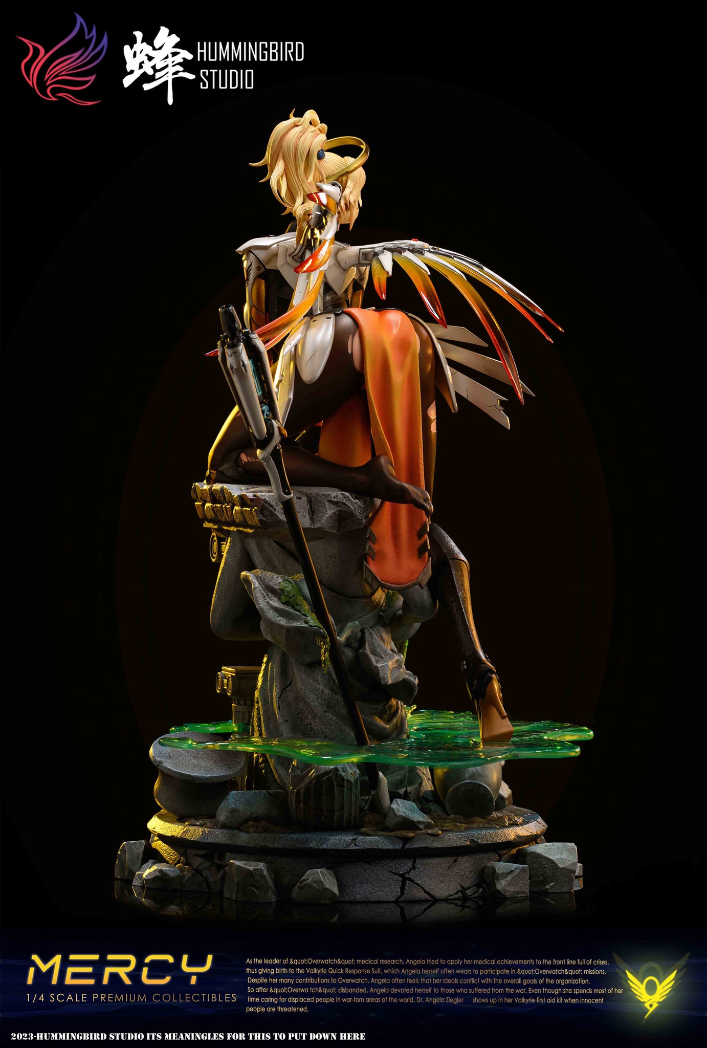 PRE-ORDER HummingBird Studio Mercy/ Angela Ziegler with LED