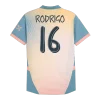 RODRIGO #16 Manchester City Fourth Away Authentic Soccer Jersey 2024/25- Definitely City (UCL)