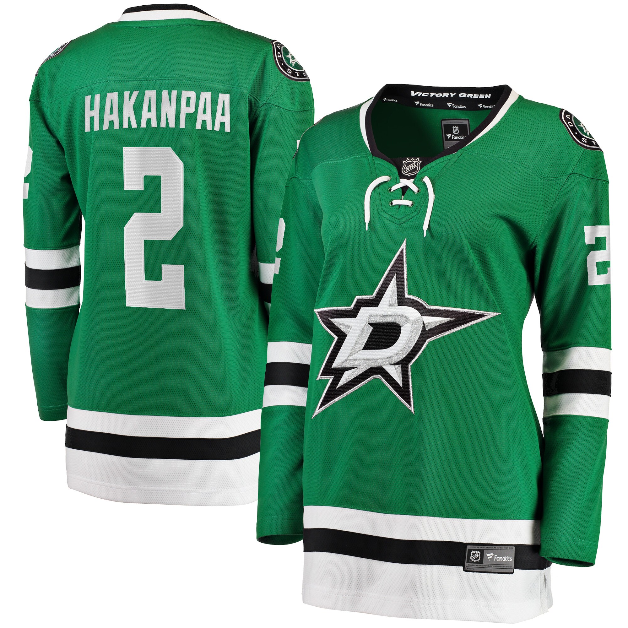 Jani Hakanpaa Dallas Stars Fanatics Women&rsquo;s Home Breakaway   Jersey &ndash; Kelly Green mysite