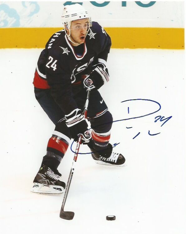 Team USA United States Ryan Callahan Autographed Signed 8x10 Photo Poster painting COA C