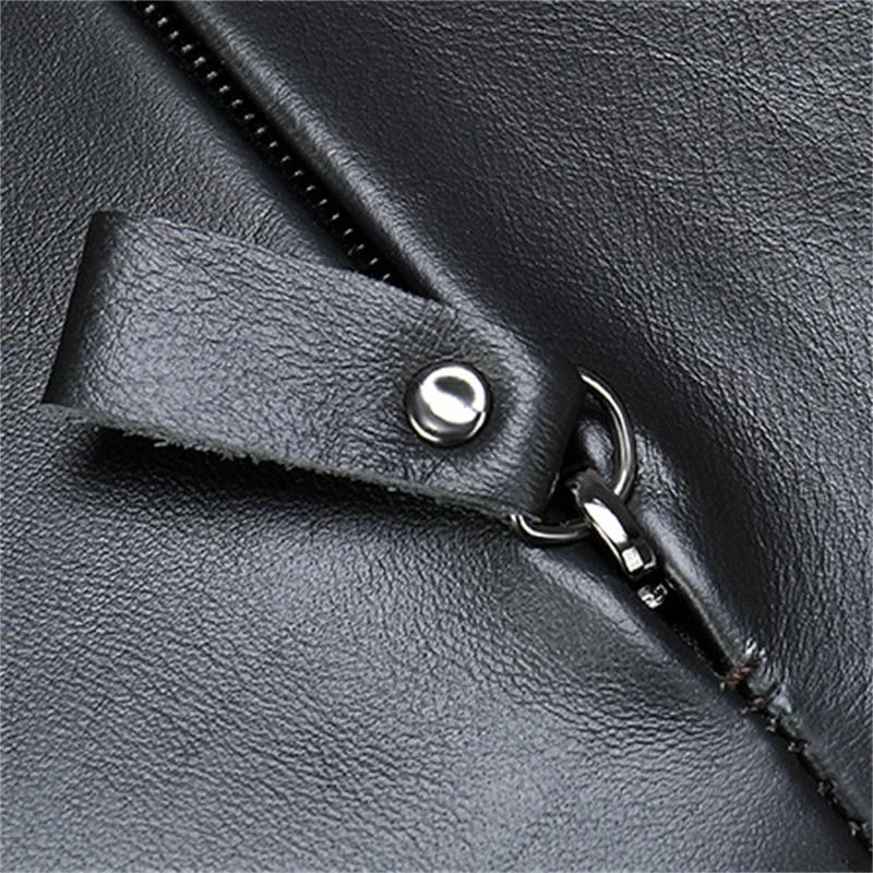 Fashion Chest Bag Leisure Outdoor Sports Cycling Leather Ultra-Thin Crossbody Bag