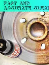 Stud Rust Removal Tool Car Bolt Derusting Wheel Hub Clean Fit 1/2 Impact