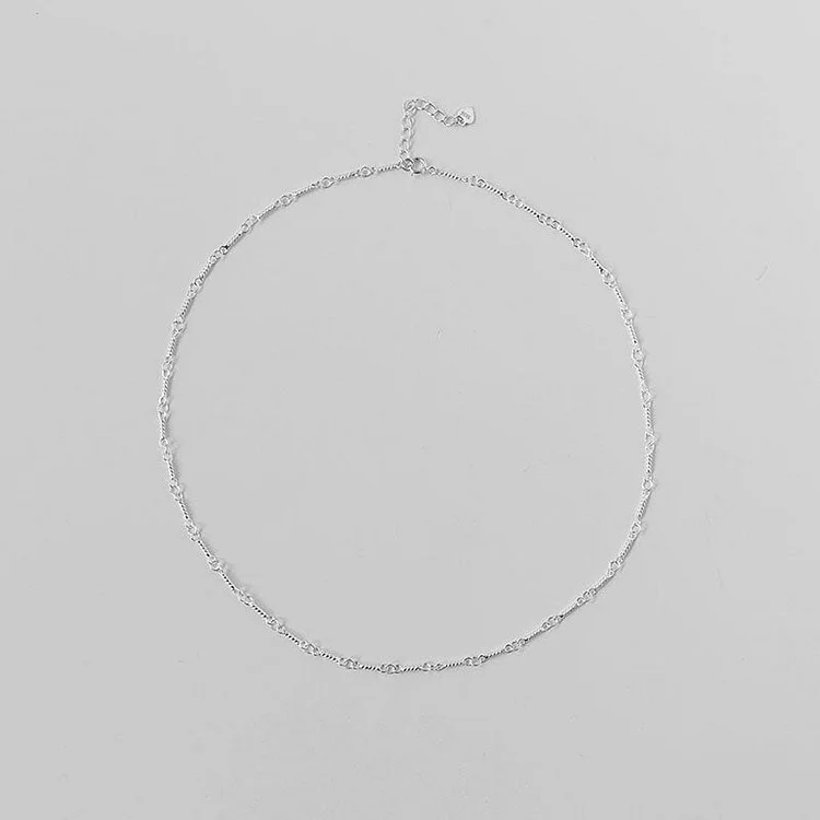 TXT Yeonjun Greno-inspired 925 Silver Choker Necklace [42 cm]