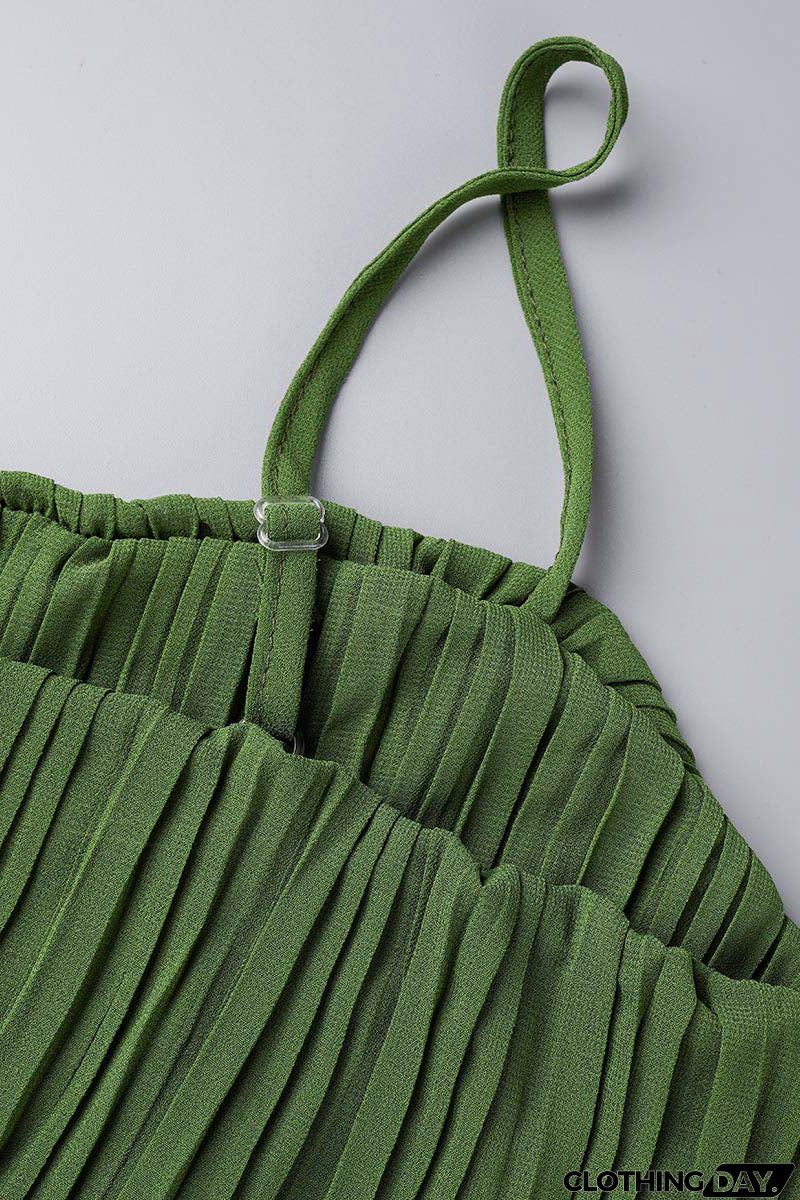 Casual Simplicity Solid Fold Strapless Loose Jumpsuits(3 Colors)