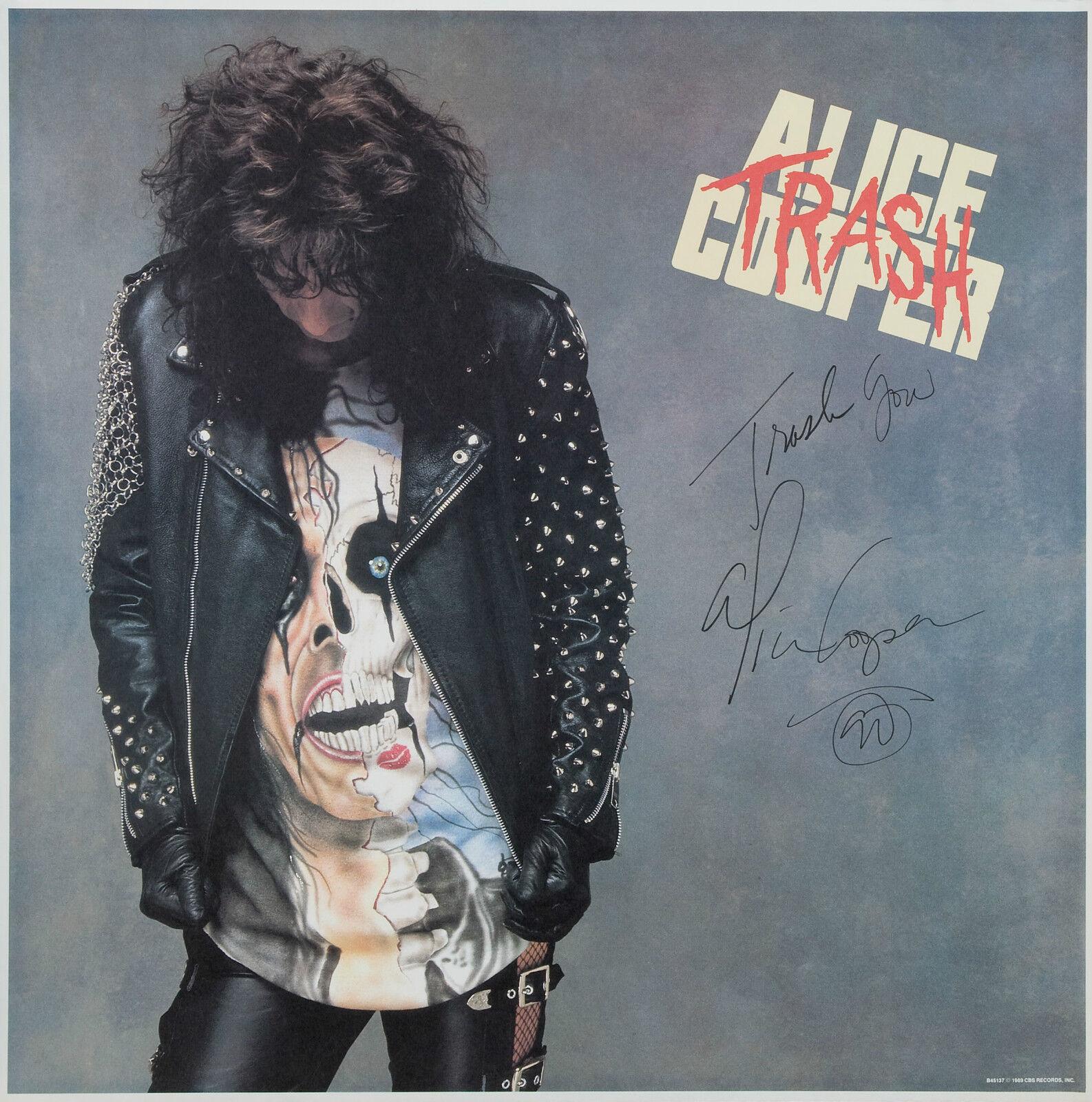 ALICE COOPER Signed Photo Poster paintinggraph / Advertisement - Rock Singer - preprint