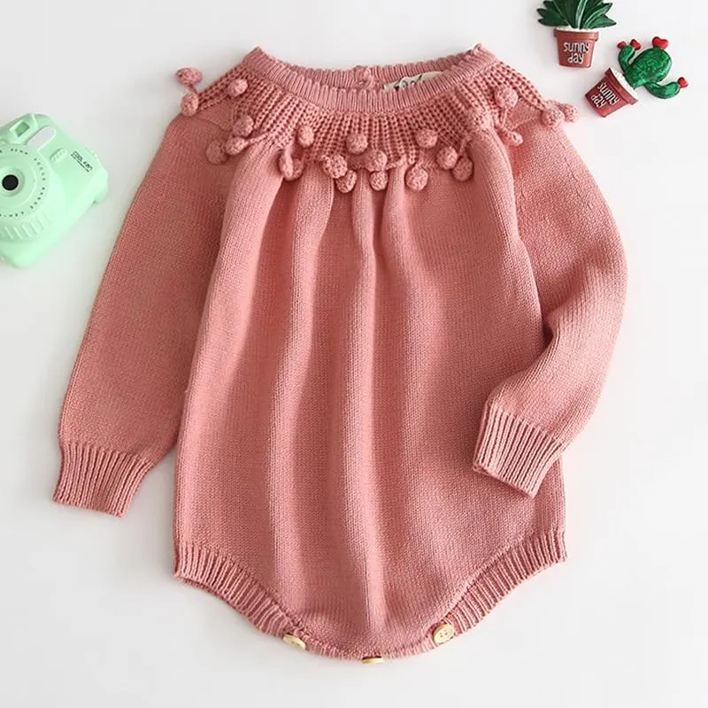 0-3Yrs Spring Autumn New 2020 Baby Girl Pure Color Rompers And Hat Baby Girl  Long Sleeves Rompers Baby Girl Newborn Rompers