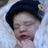17'' Handmade Real Lifelike Natisa Sleeping Reborn Baby Doll Girl with Hand Painted Hair - RBBI-Myrebornbabydoll&reg; Myrebornbabydoll&reg;