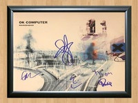 Radiohead Band Signed Autographed Photo Poster painting Poster Print Memorabilia A2 Size 16.5x23.4