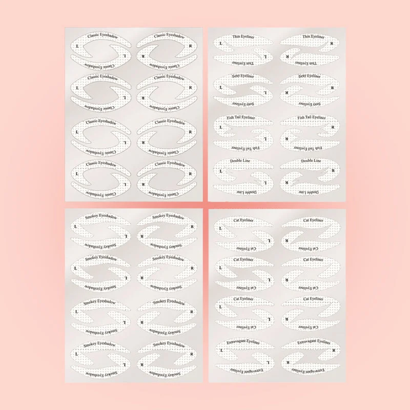 Eyeliner Makeup Template Sticker(4 pcs)