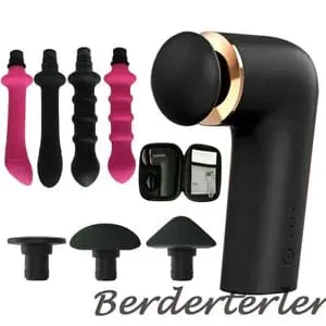 pornhint Pornhint Masturbator Fascia Gun Adapter Attachments Massage Head to Silicone Dildo Toys