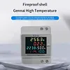 6IN1 DIN-Rail AC Volt Monitor Digital Active Power Factor Energy Meter 110V 220V