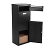 [US Local Warehouse] Galvanized Steel Large Package Drop Boxes Anti-Theft Lockable for Porch Curbside