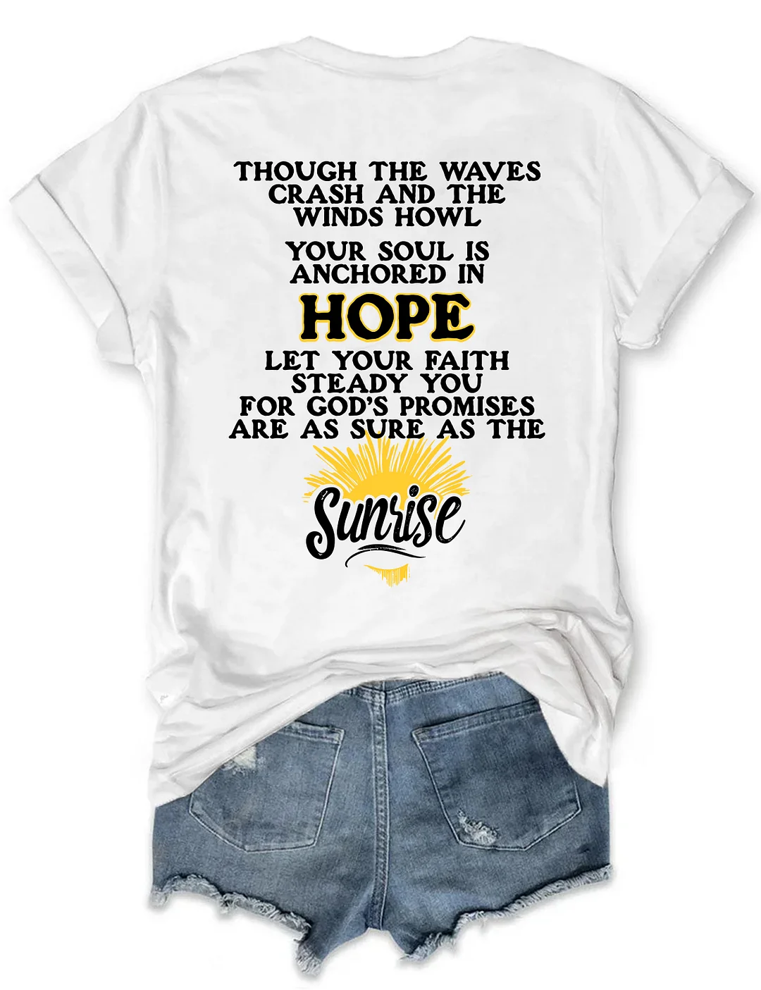 Anchor In The Storm Faith T-shirt