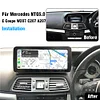 Ugode Mercedes Benz E Class Coupe W207 A207 C207 2010-2016 year Apple CarPlay Android Auto Display Monitor Upgrade Autoradio Stereo 