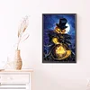 (40*60cm)Halloween Pumpkin Skeleton - Full Round Drill Diamond Painting