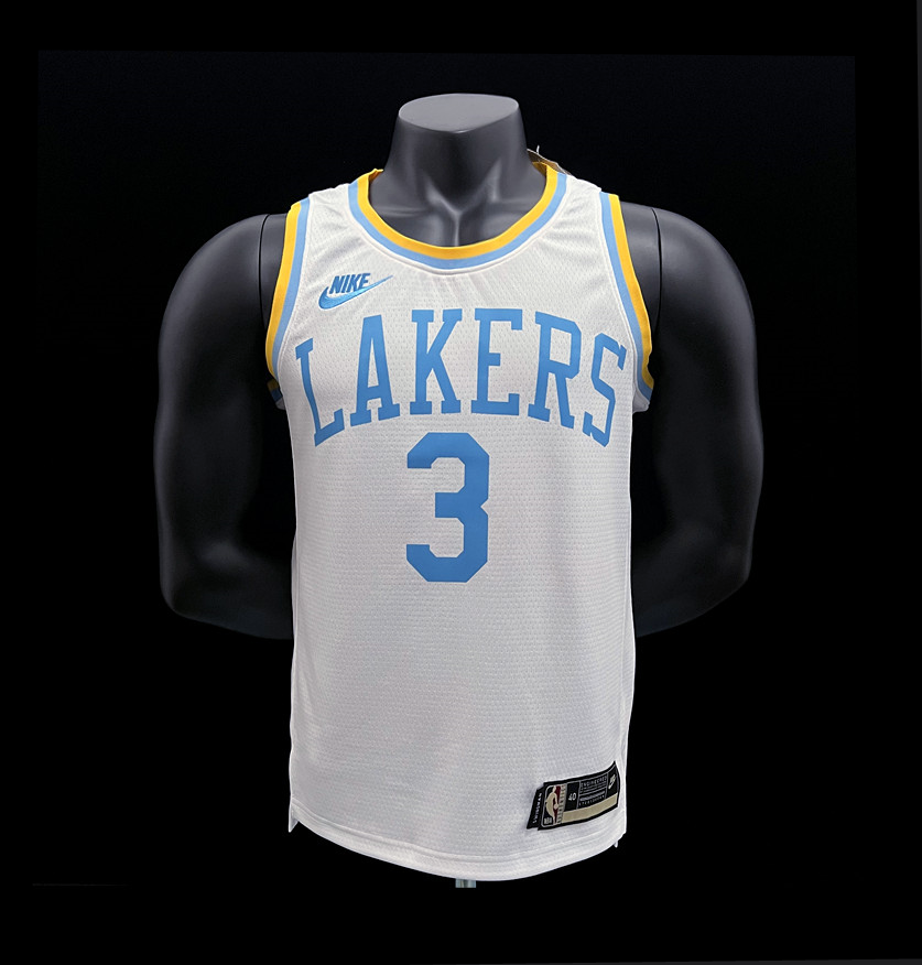 Maillot Los Angeles Lakers 3 DAVIS NBA Basket Maillot De Fou, site maillot de foot pas cher