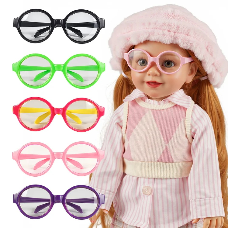 For 18" Sweetheart Girl Eyeglasses 10-Piece Set Accessories