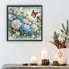 Butterfly Flower - Crystal Rhinestone Diamond Painting