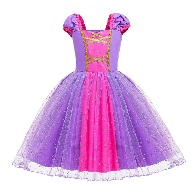 Toddler Girls Halloween Princess Sofia Dress Costumes-elleschic