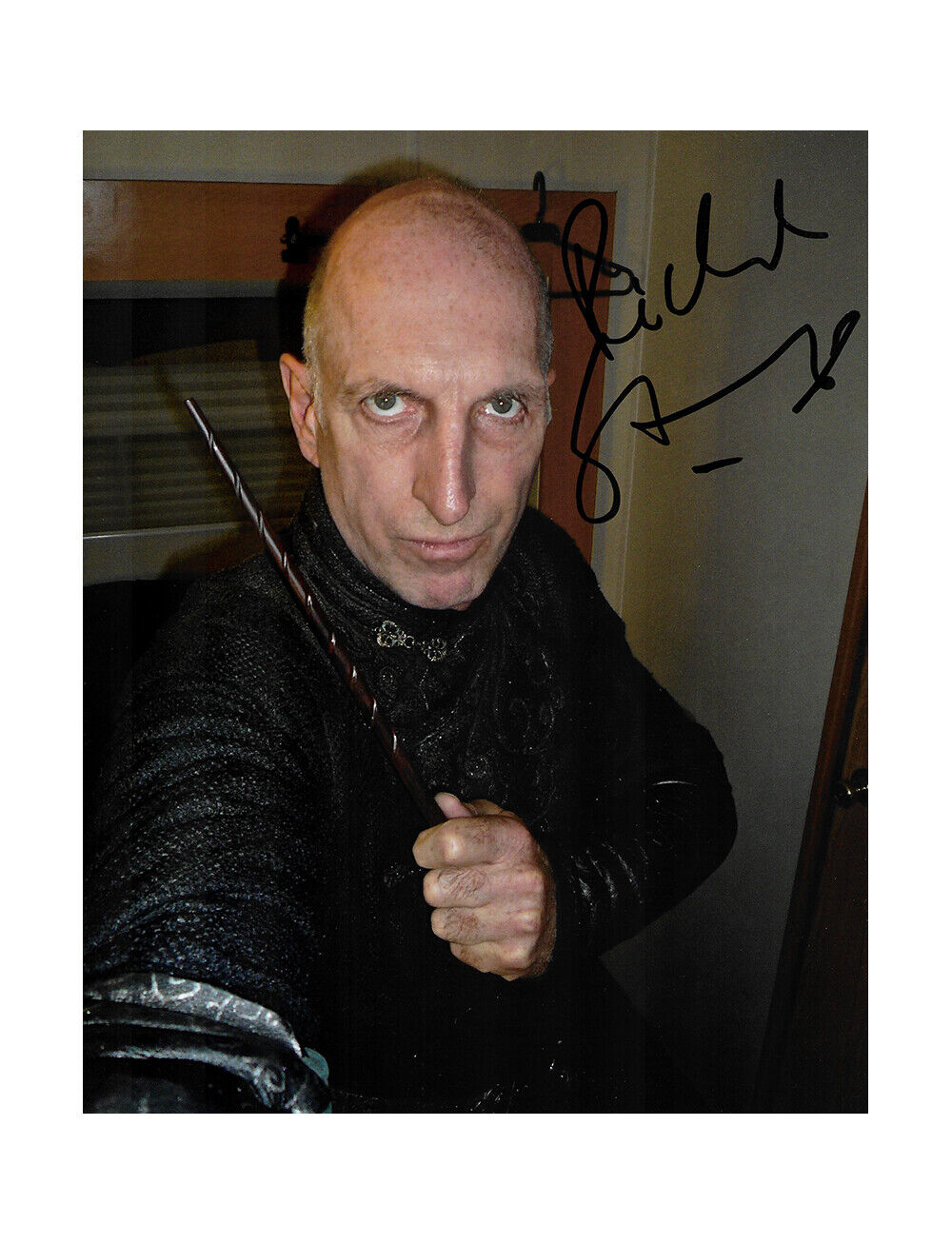 8x10 Harry Potter Print Signed by Richard Strange 100% Authentic + COA