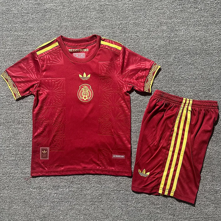 25/26 Mexico Gold Cup red adult set