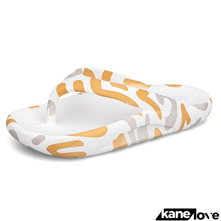 Summer Flip-Flops Women Couple Letter Printing Flip Flop Beach Slippers