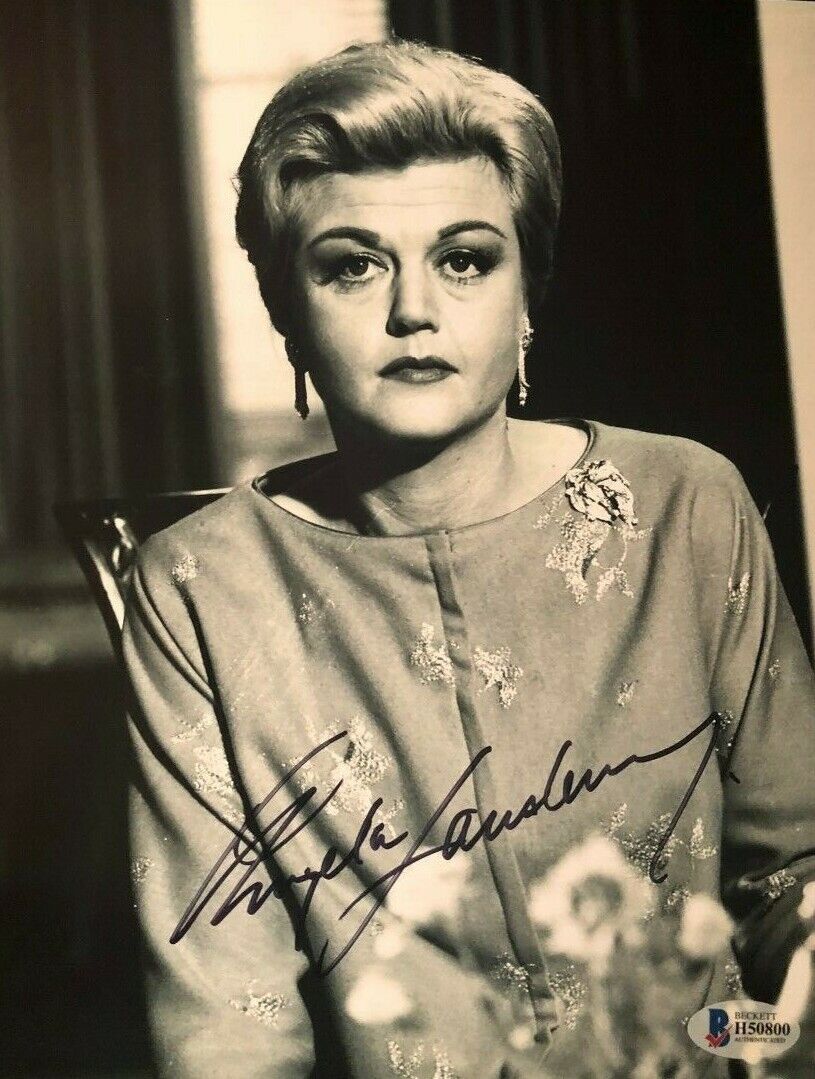 Angela Lansbury Murder She Wrote signed autographed 8x10 Photo Poster painting BECKETT COA