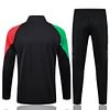 Joyfball 2024/2025 Arsenal Long Zipped Jacket Black Soccer Jersey 1:1 Thai Quality 