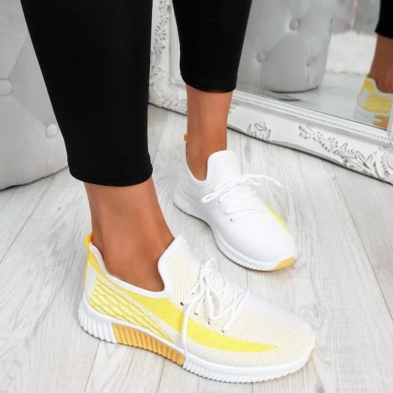 Women Casual Summer Autumn Sneakers Sport Shoes Ladies Casual Walking Vulcanized Sneakers Shoes 2020 Fashion sock Sneakers slip