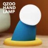 QZOO | Hand Lamp Extend Your Round Hand Night Light With Tapping Sensor, Brightness Adjustment And Time-Delayed Light Off