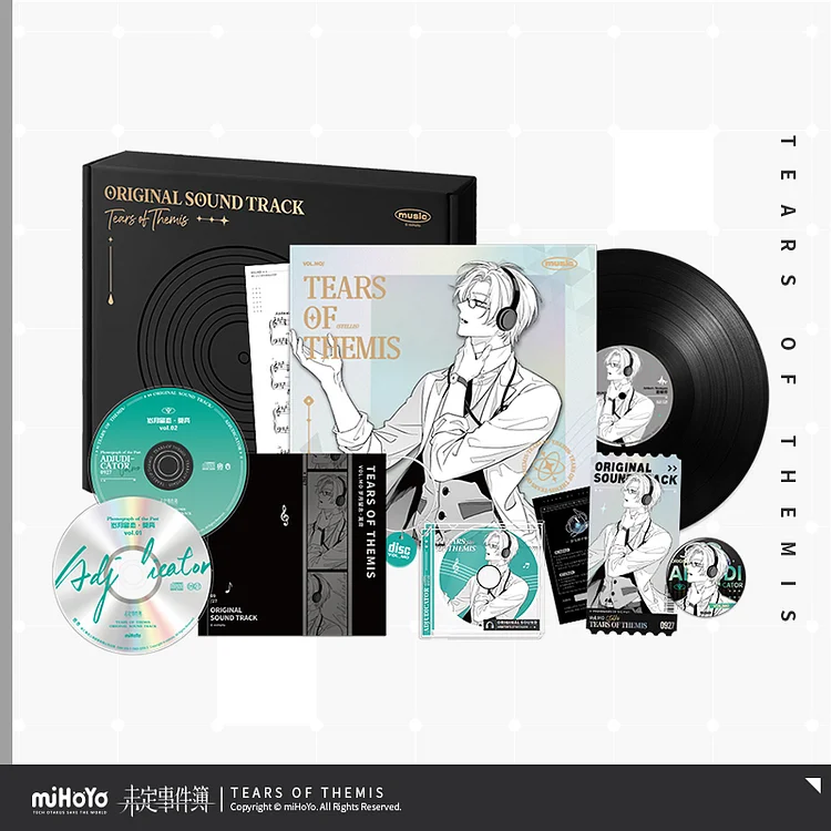 Vinyl OST Gift Box Adjudicator [Original Tears of Themis Official Merchandise]