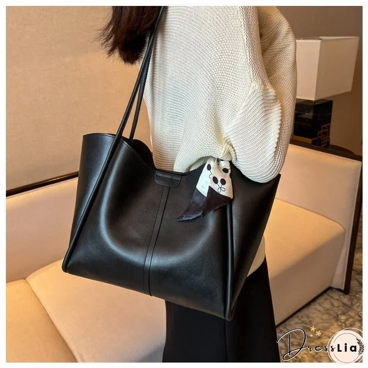 Women's Summer Large Retro Tote Bag