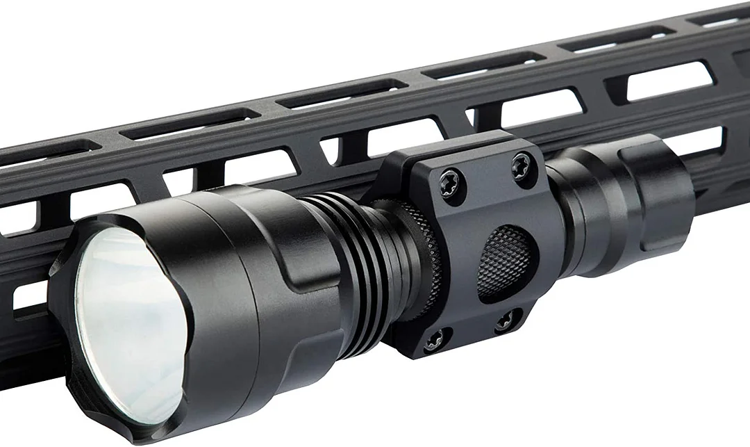 ohhunt® Flashlight Mount 1 inch Mlok Light Mount Compatible with Mlok Rail Systems