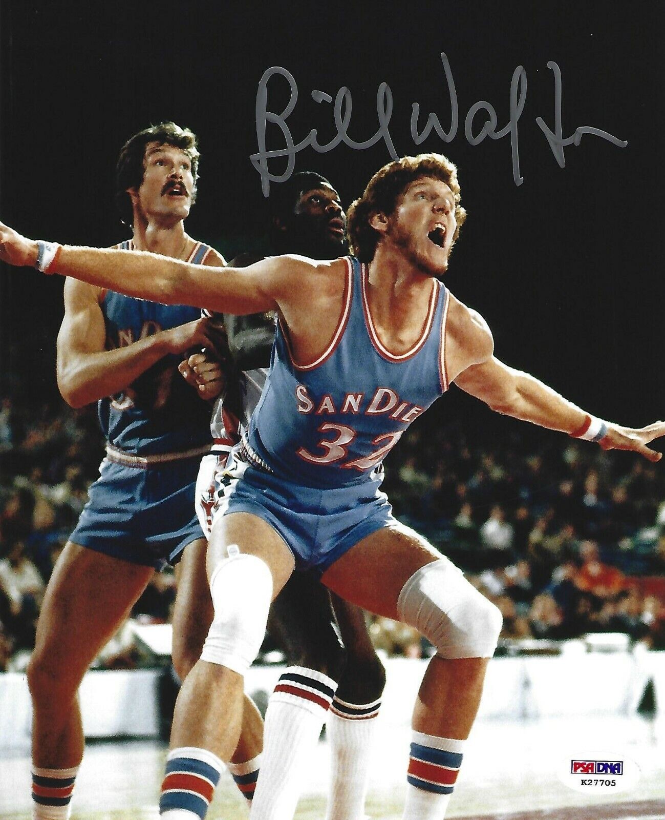 Bill Walton Signed Clippers 8x10 Photo Poster painting PSA/DNA COA Auto'd San Diego Hall of Fame