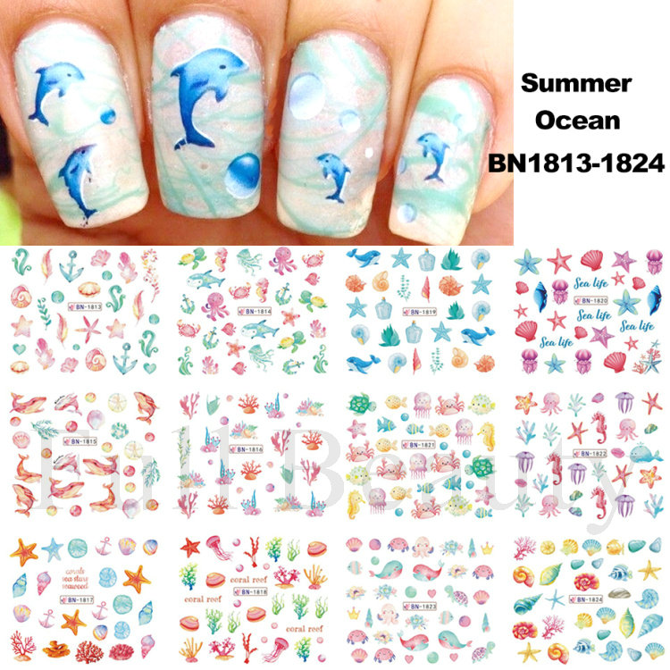 Bonusgud 12pcs Black Butterfly Water Nail Sliders Set Hollow Nails Design Flying Wings Stickers Drawing Pattern Manicure Transfer Foils