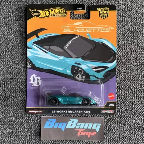 Dronehint Hot Wheels Premium LB-WORKS McLaren 720S Silhouettes 2025 (In-Stock) New LBWK Toy