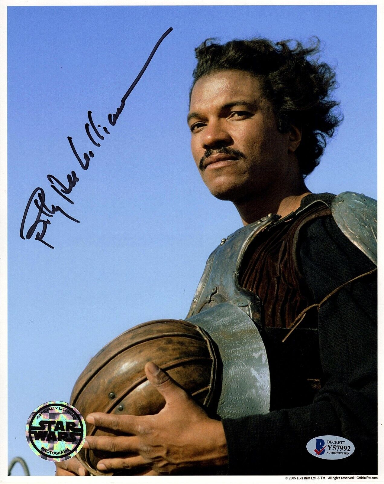 BILLY DEE WILLIAMS Signed STAR WARS Lando