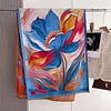 Colorful Animals Autumn Winter Shawl Scarf