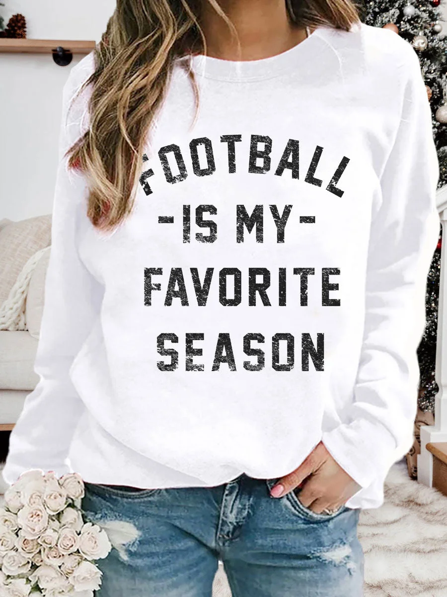 Football Is My Favorite Season Sweatshirt