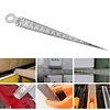 1-15mm Stainless Steel Taper Gauge Feeler  Hole Aperture Measuring Tool