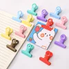 20PCS Colorful Metal Paper Clips File Pins for Student Teacher Office Work Cute Stationery